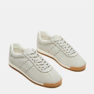 NEW STEVE MADDEN Suede Mirage Sneakers in gray for women 1025 3t7